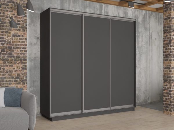 Grigio Wardrobe - 210 cm - Image 7
