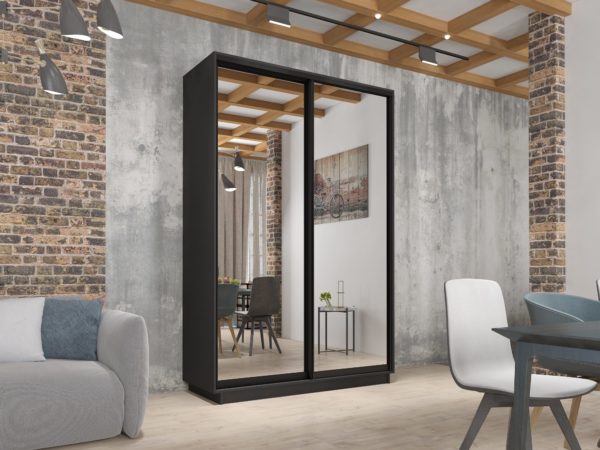 Grigio Wardrobe - 120 cm - Image 4