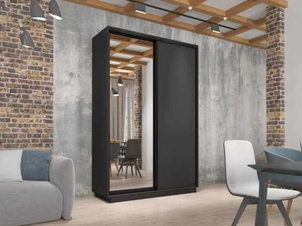 Grigio Wardrobe - 120 cm - Image 3