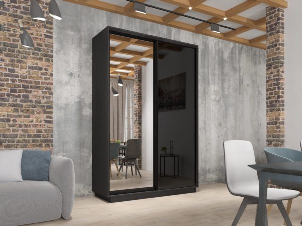 Grigio Wardrobe - 120 cm