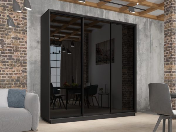 Grigio Wardrobe - 210 cm - Image 4
