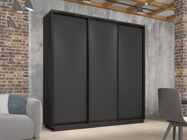 Grigio Wardrobe - 210 cm - Image 6