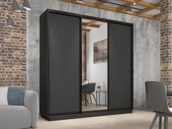 Grigio Wardrobe - 210 cm - Image 5