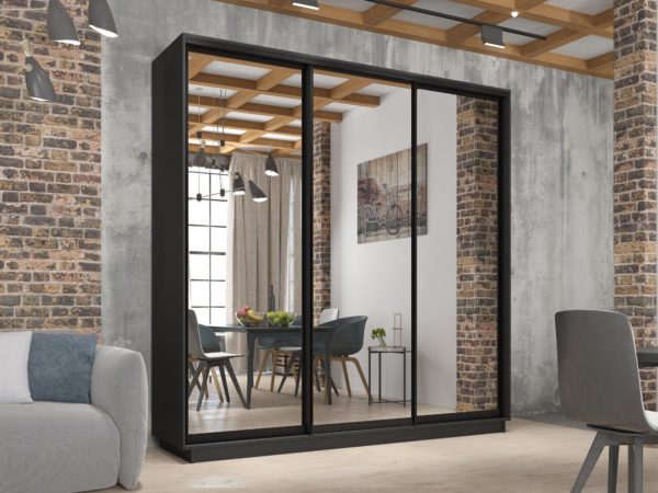 Grigio Wardrobe - 210 cm - Image 2