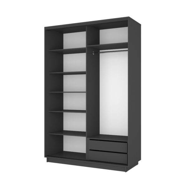 Grigio Wardrobe - 120 cm - Image 11