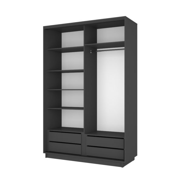 Grigio Wardrobe - 120 cm - Image 12