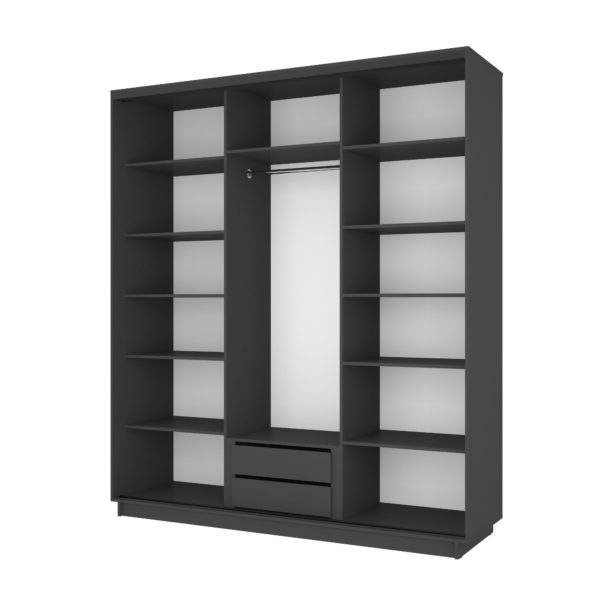 Grigio Wardrobe - 210 cm - Image 11