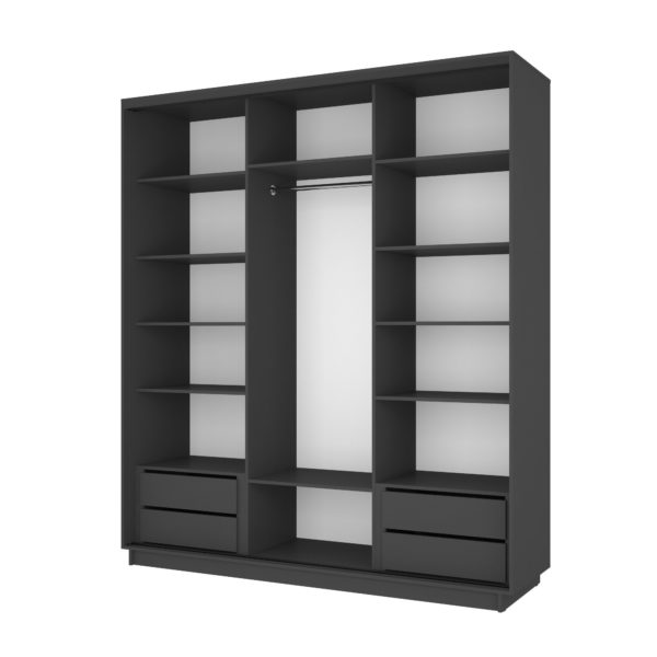 Grigio Wardrobe - 210 cm - Image 9