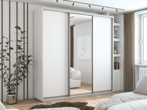 Bianko Wardrobe - 210 cm - Image 5